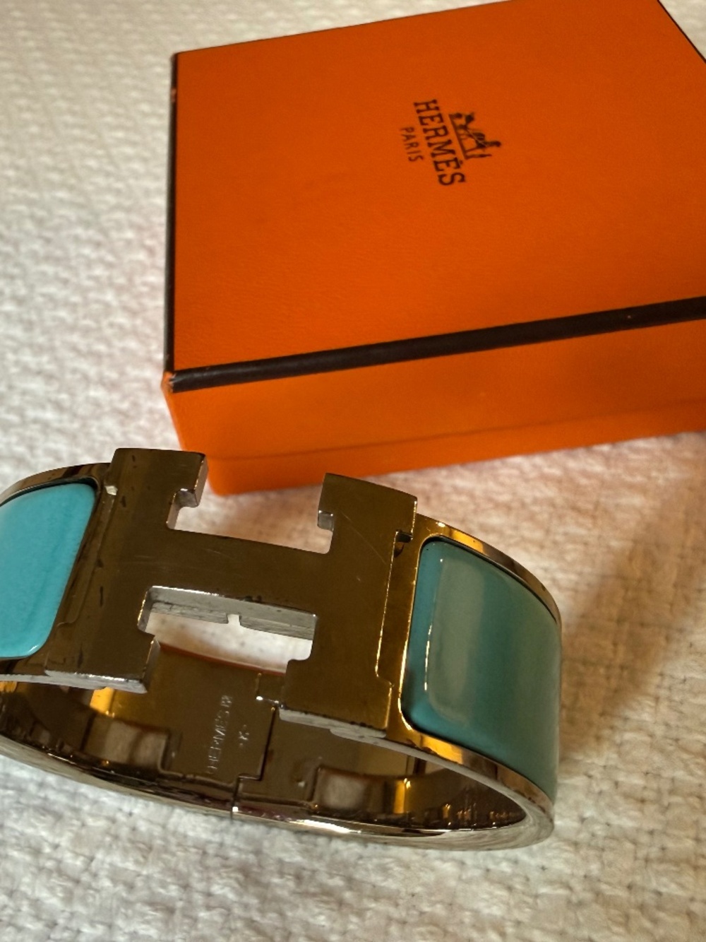 Hermes clic H bangle